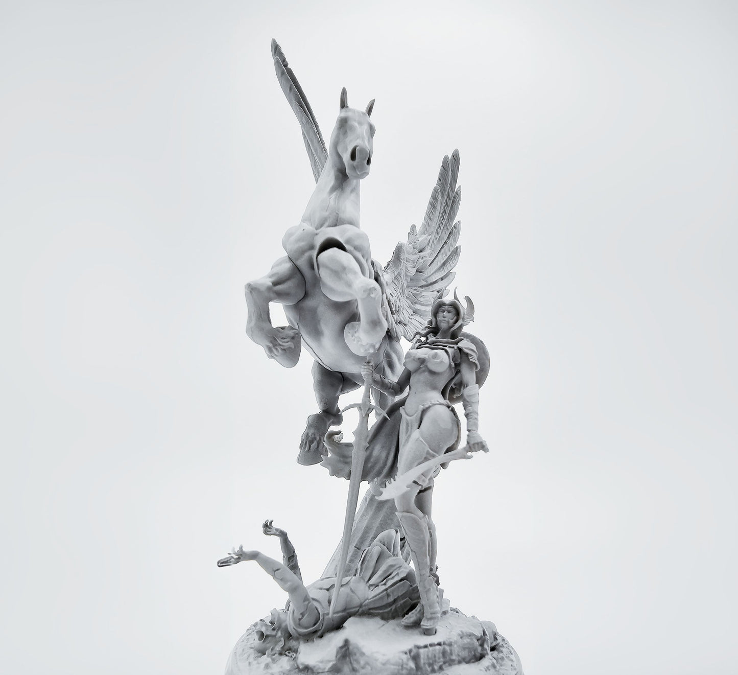 "Celestial Conquest: Pegasus Knight" 18+ Collector's Model