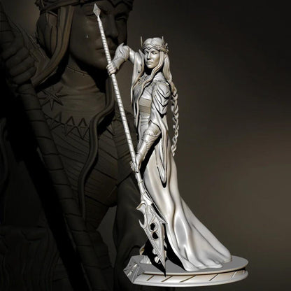 18+ Collector's 3D Printed Model: 50mm 75mm Resin model kits figure beauty colorless and self-assembled.