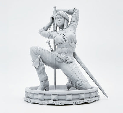 "Winter's Edge: Arctic Huntress" 18+ Collector's Model