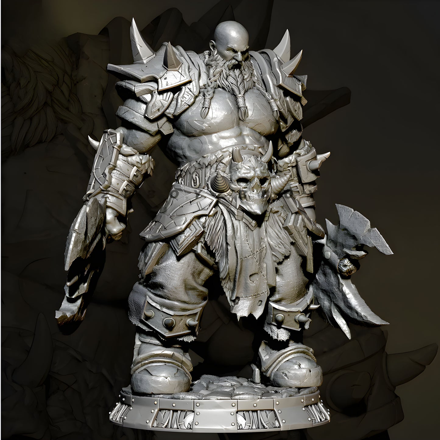 18+ Collector's 3D Printed Model: 50mm 75mm Resin model kits figure colorless and self-assembled TD-4249