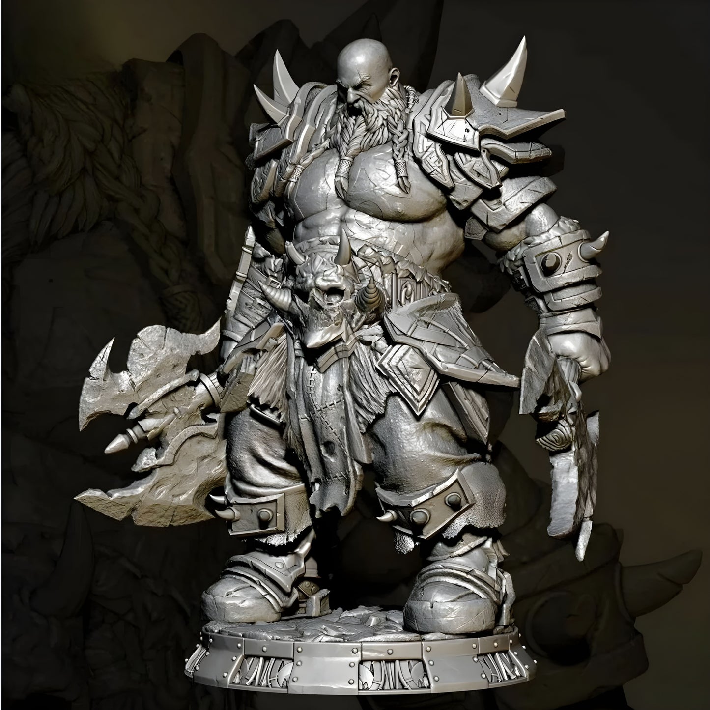 18+ Collector's 3D Printed Model: 50mm 75mm Resin model kits figure colorless and self-assembled TD-4249