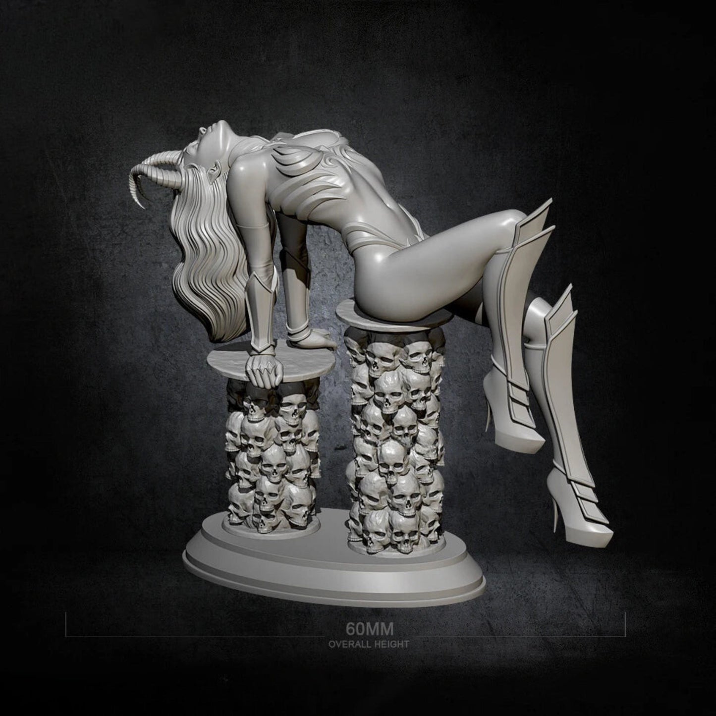 18+ Collector's 3D Printed Model: 60mm Resin model kits figure toy self-assembled.