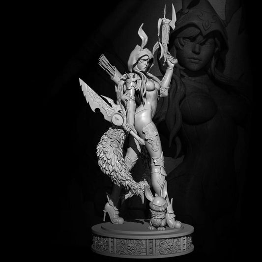 18+ Collector's 3D Printed Model: 75mm 1/24 Resin model kits figure beauty colorless and self-assembled.