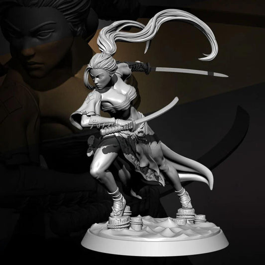 18+ Collector's 3D Printed Model: 76mm Resin model kits figure beauty colorless and self-assembled