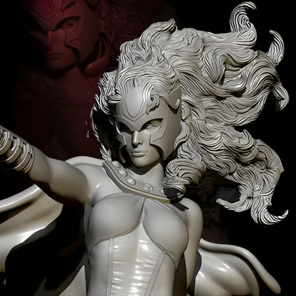 18+ Collector's 3D Printed Model: 1/24 Resin model kits figure beauty colorless and self-assembled