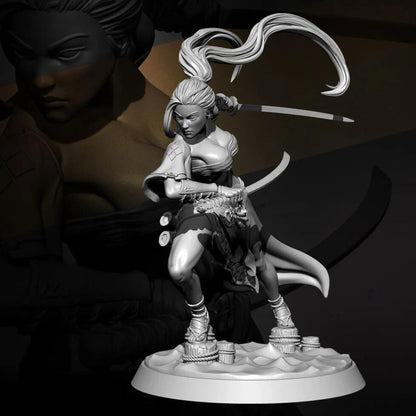 18+ Collector's 3D Printed Model: 76mm Resin model kits figure beauty colorless and self-assembled