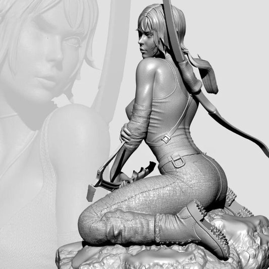 18+ Collector's 3D Printed Model: 50mm 75mm Resin model kits figure beauty colorless and self-assemble.