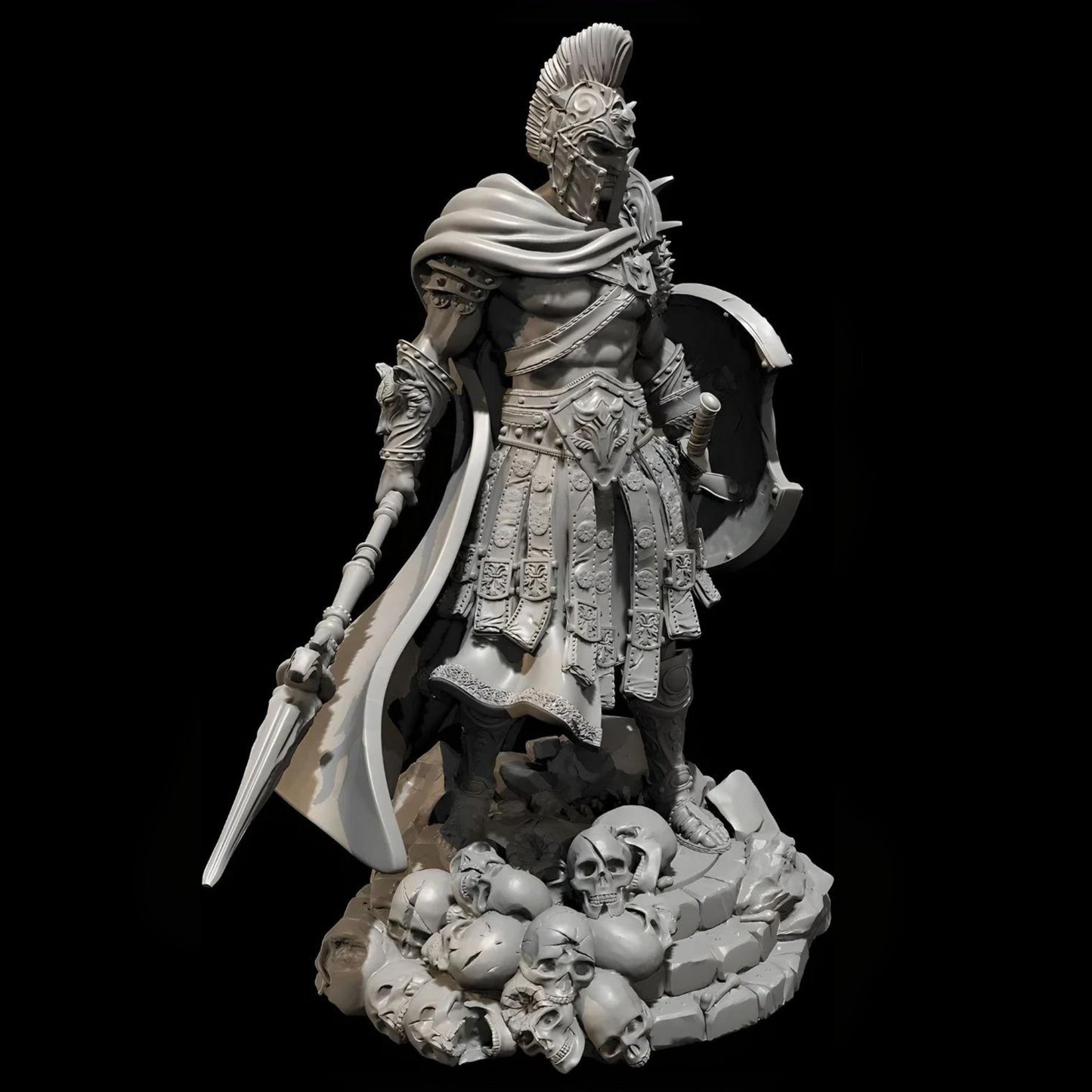 18+ Collector's 3D Printed Model:  The height of man 38mm 50mm 75mm Resin model kits figure colorless and self-assembled（3D Printing ） TD-6512/3D