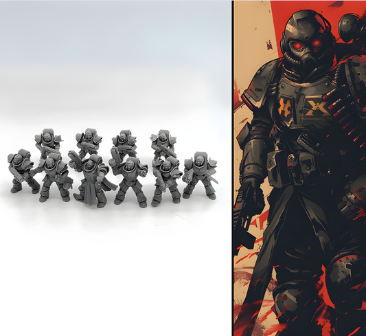 "The Azure Guardians: Skyborne Defenders" 18+ Collector's Models