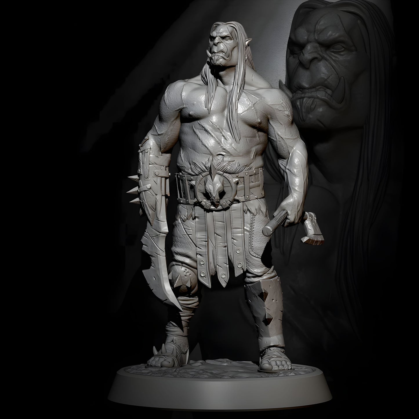 18+ Collector's 3D Printed Model: 75mm 1/24 Resin model kits resin figure DIY self-assembled