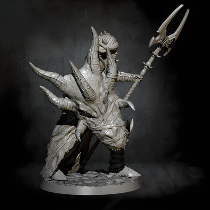 18+ Collector's 3D Printed Model: 55mm Resin model Kits Dragon Slaughter figure  self-assembled.