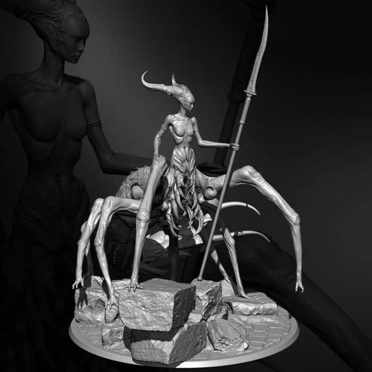 18+ Collector's 3D Printed Model: 76mm Resin model kits figure colorless and self-assembled.