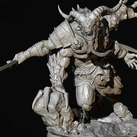 18+ Collector's 3D Printed Model: 78mm Resin model kits figure colorless and self-assembled.