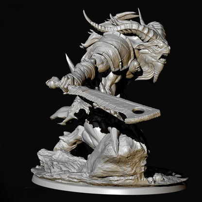 18+ Collector's 3D Printed Model: 78mm Resin model kits figure colorless and self-assembled.