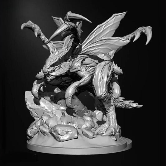 18+ Collector's 3D Printed Model: 76mm Resin model kits figure colorless and self-assembled.