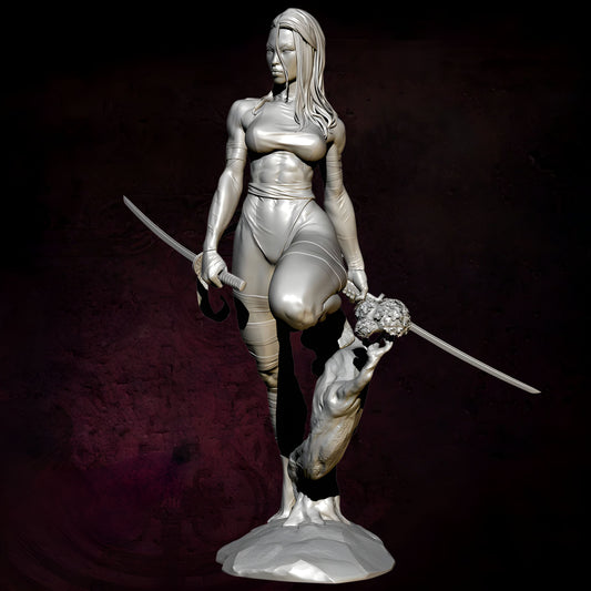 18+ Collector's 3D Printed Model: 50mm 75mm Resin model kits figure beauty colorless and self-assembled （3D Printing ).