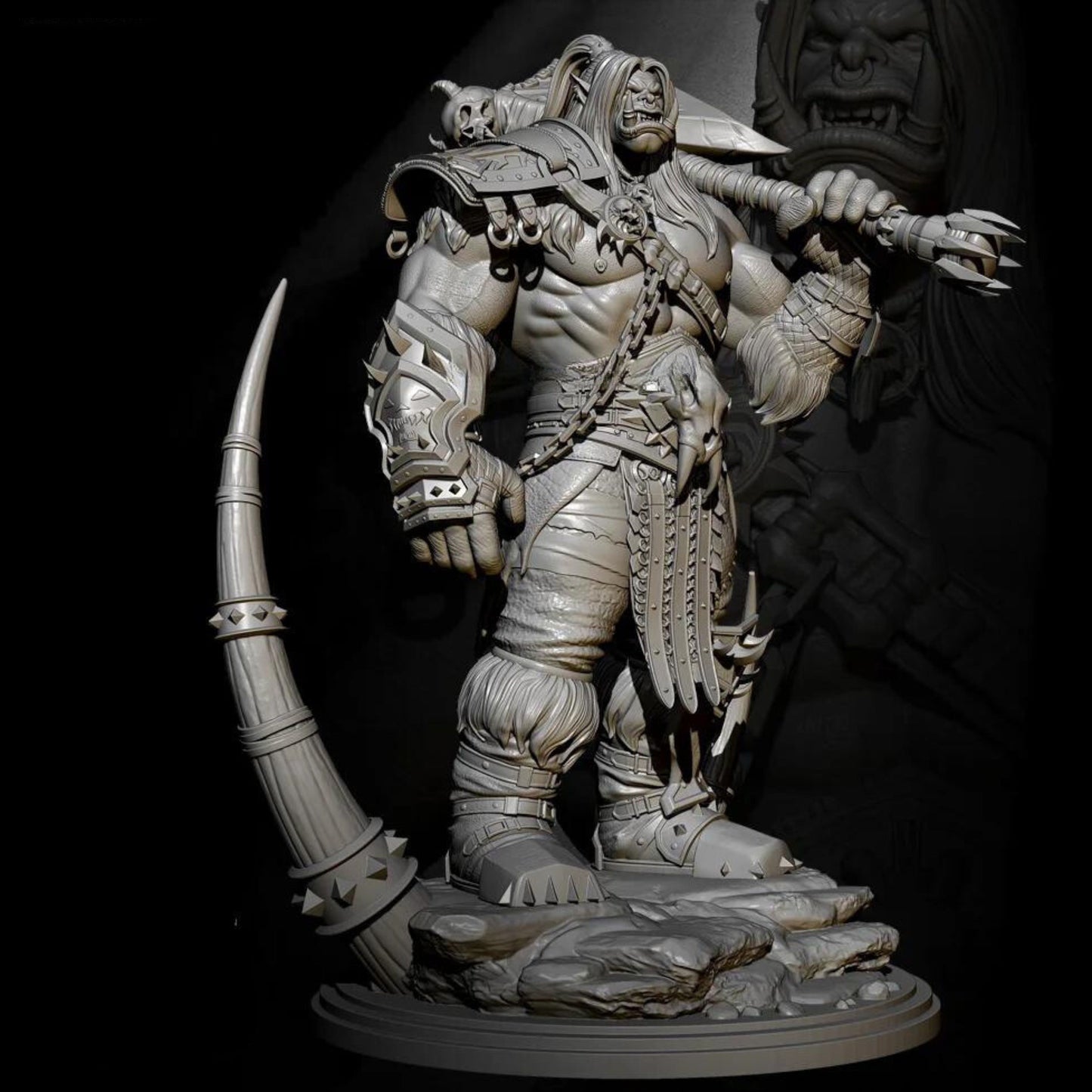 18+ Collector's 3D Printed Model: 78mm  Resin model kits DIY figure self-assembled.