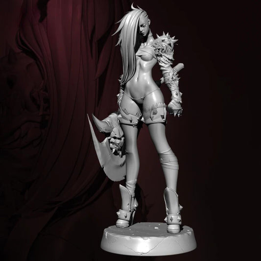 18+ Collector's 3D Printed Model: 78mm Resin model kits figure beauty colorless and self-assembled.