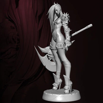 18+ Collector's 3D Printed Model: 78mm Resin model kits figure beauty colorless and self-assembled.