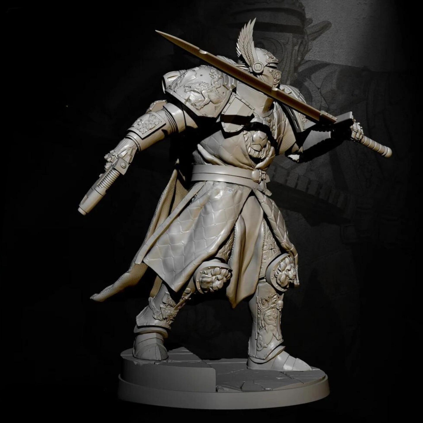 18+ Collector's 3D Printed Model:  H75mm 1/24 Resin figure model kits DIY self-assembled TD-2640