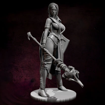 18+ Collector's 3D Printed Model: 50mm 75mm Resin model kits figure beauty colorless and self-assembled （3D Printing