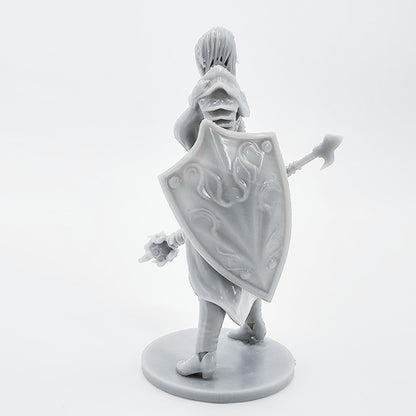 18+ Collector's 3D Printed Model: 50mm 75mm Resin model kits figure beauty colorless and self-assembled （3D Printing