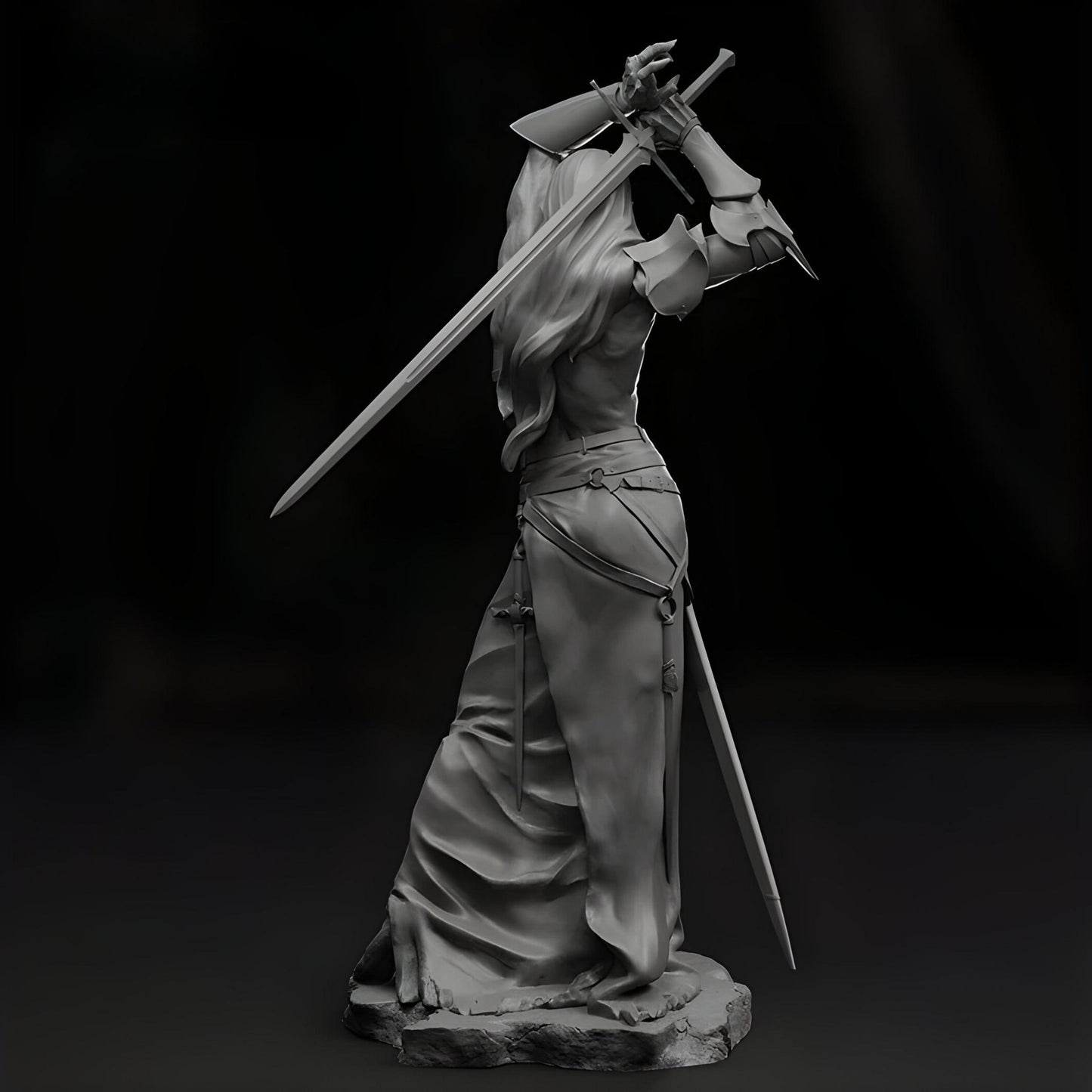 18+ Collector's 3D Printed Model: 75mm Resin model kits figure colorless and self-assembled A-1498