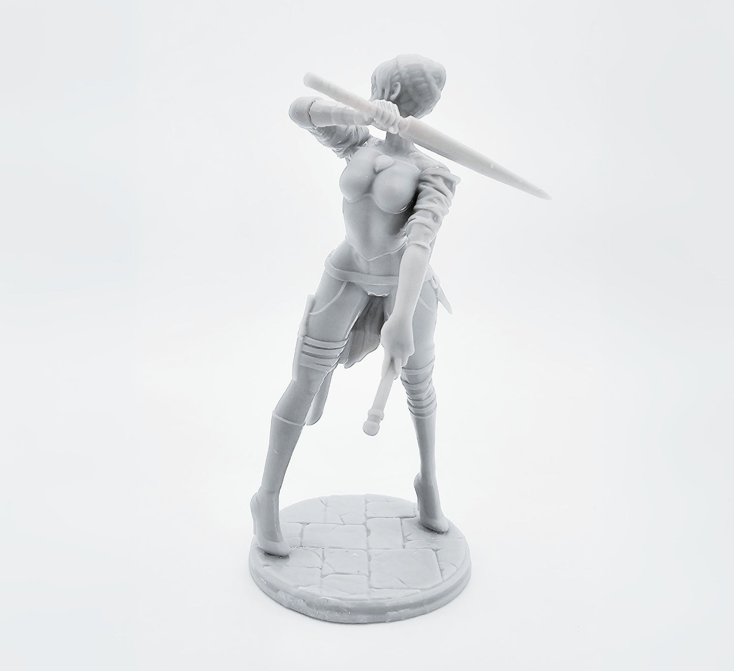 "Warrior's Respite: The Unyielding" – 18+ Collector's Model