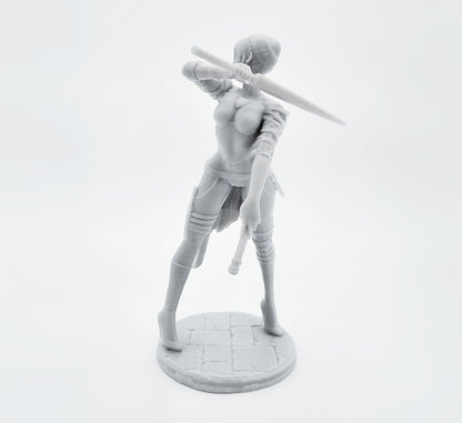 "Warrior's Respite: The Unyielding" – 18+ Collector's Model