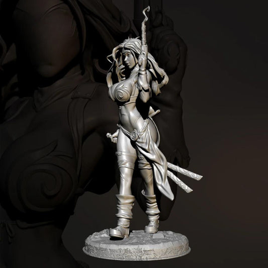 18+ Collector's 3D Printed Model: 50mm 75mm Resin model kits figure beauty colorless and self-assembled.