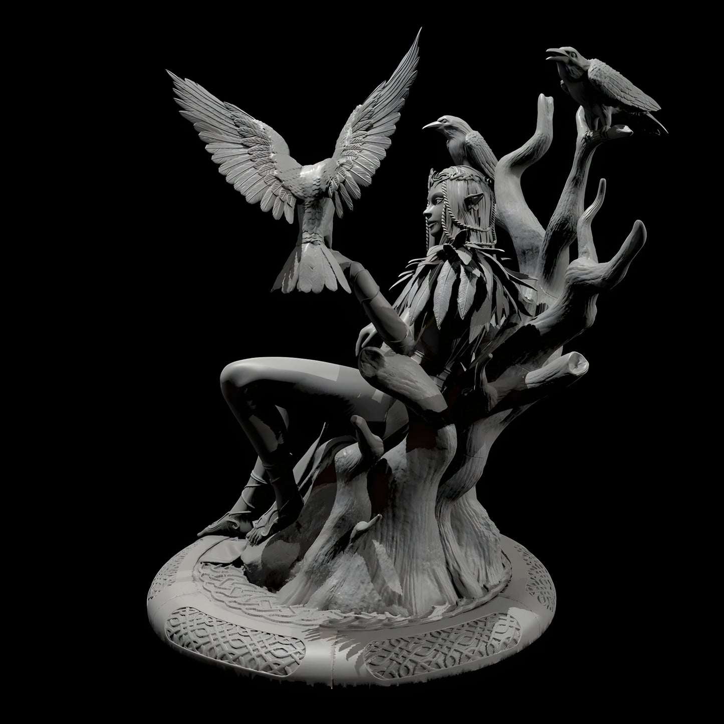 18+ Collector's 3D Printed Model: The height of man 25mm 45mm 65mm Resin model kits figure beauty colorless and self-assembled （3D Printing).