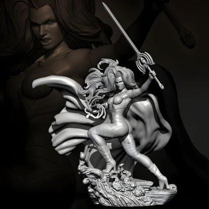 18+ Collector's 3D Printed Model: 76mm Resin model kits figure beauty colorless and self-assembled