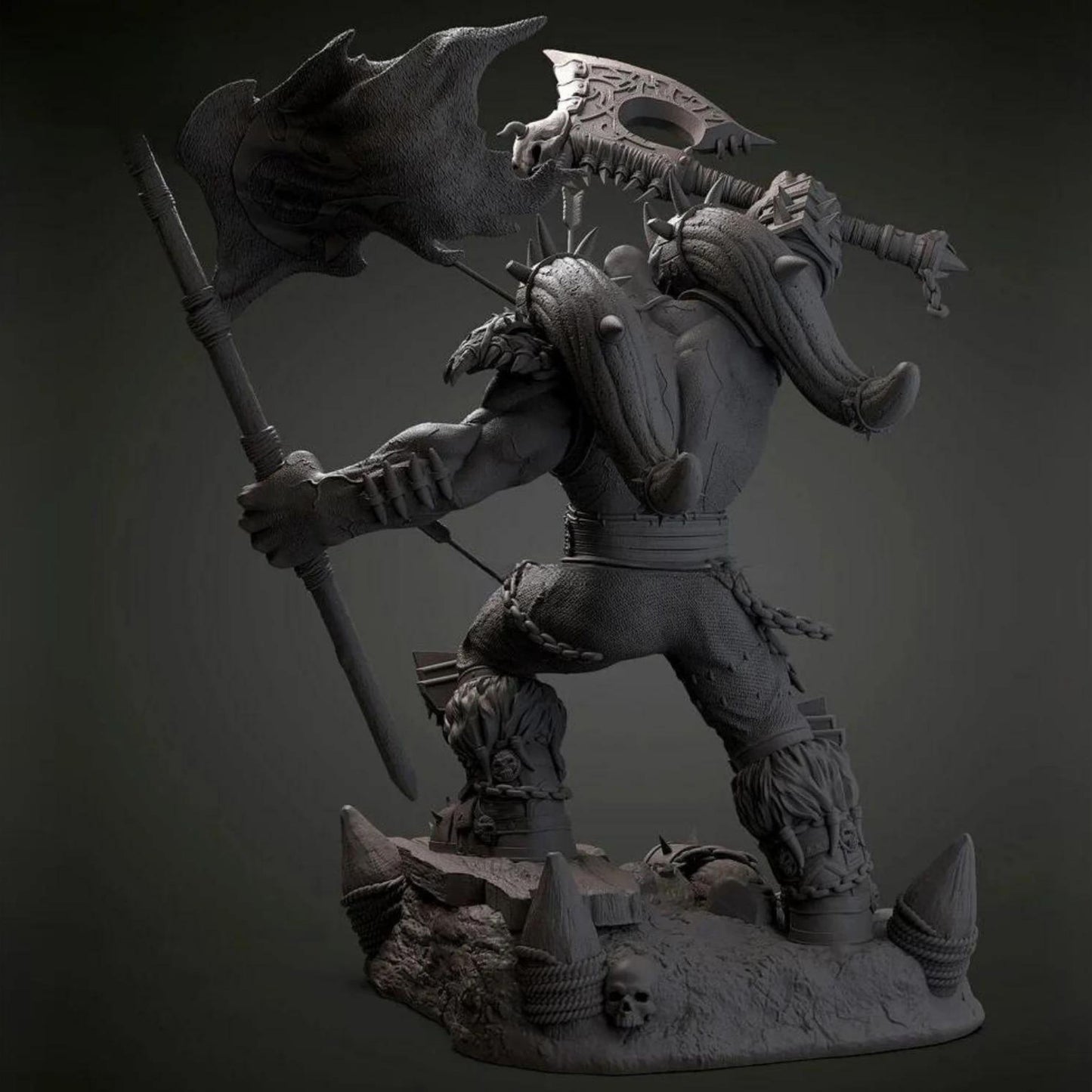 18+ Collector's 3D Printed Model: 80mm Resin model kits figure colorless and self-assembled.