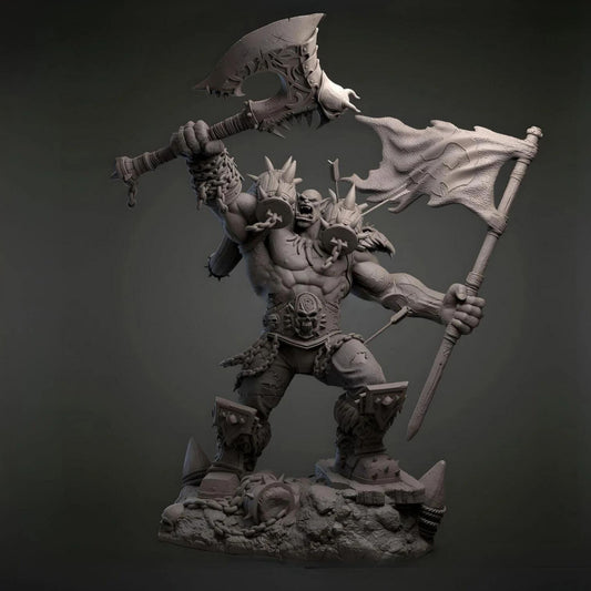 18+ Collector's 3D Printed Model: 80mm Resin model kits figure colorless and self-assembled.