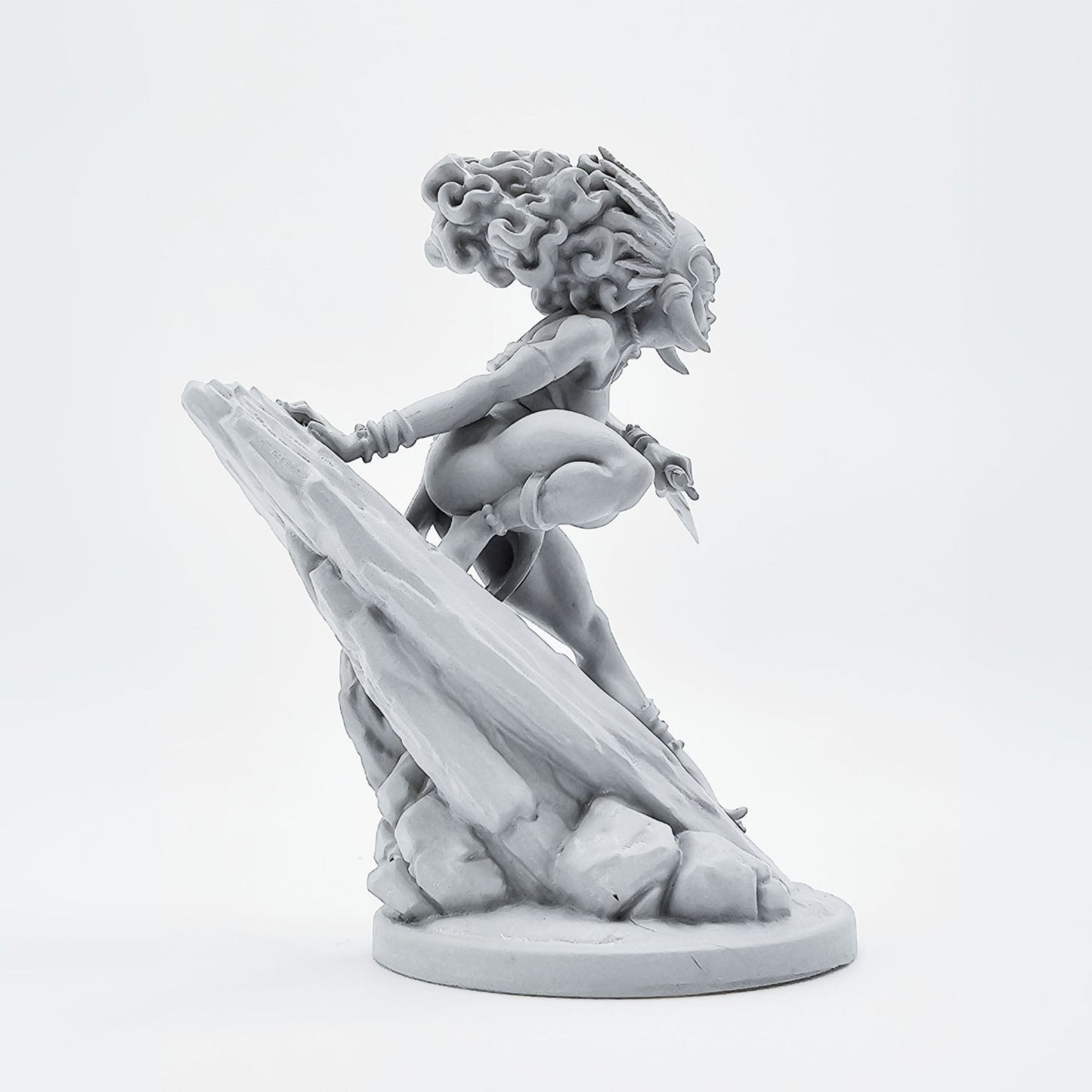 18+ Collector's 3D Printed Model: 60mm Resin model kits figure colorless and self-assembled.