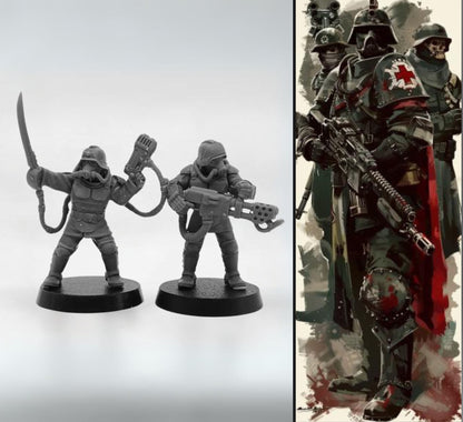 "Crimson Oath: The Bloodsworn Veterans" 18+ Collector's Models