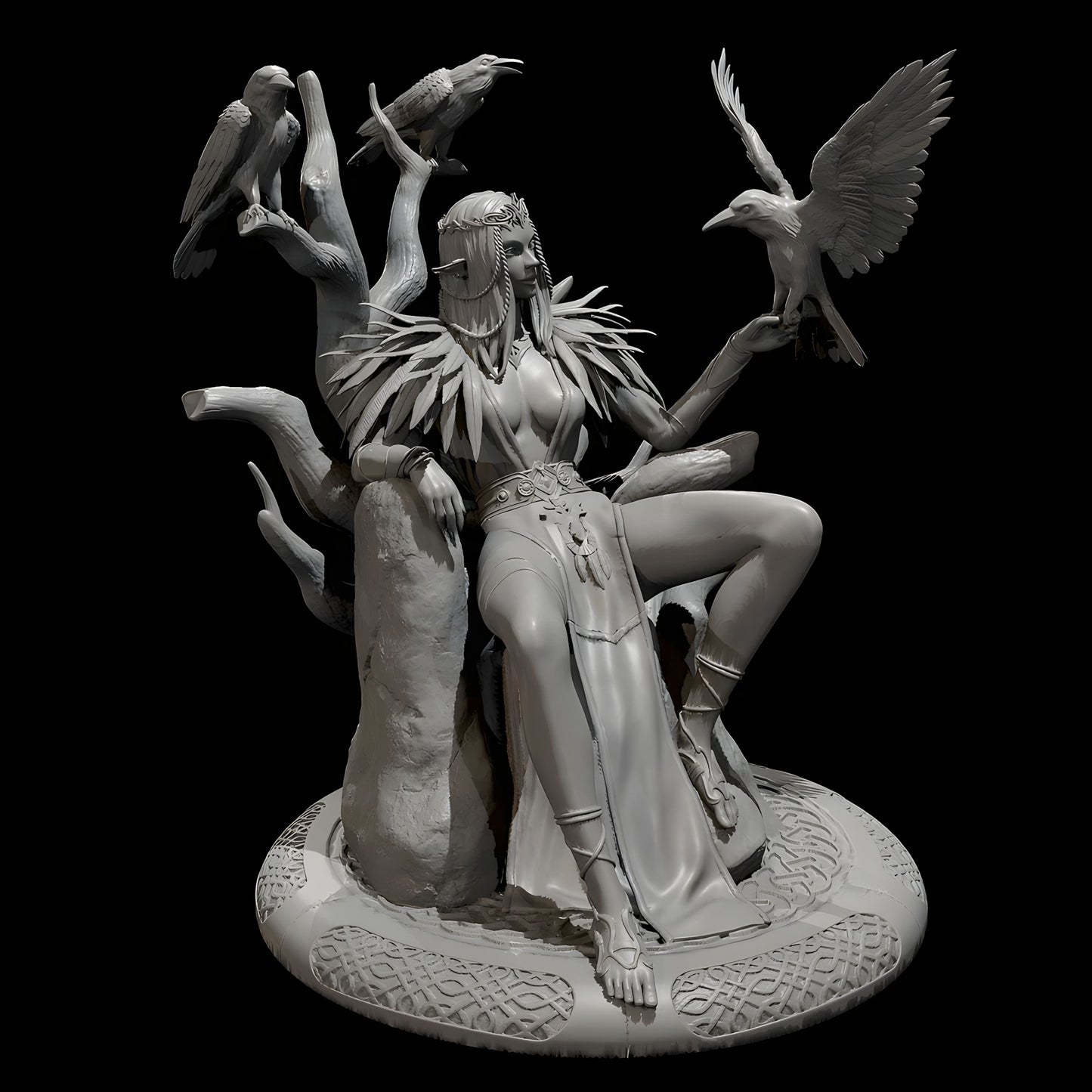 18+ Collector's 3D Printed Model: The height of man 25mm 45mm 65mm Resin model kits figure beauty colorless and self-assembled （3D Printing).