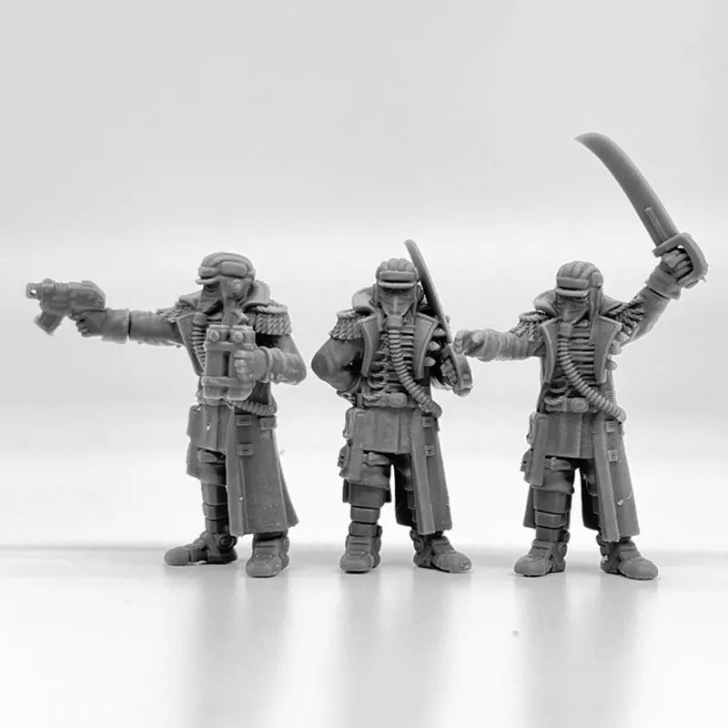 Death Squad Tank Commander of the Imperial Force Resin Model Miniature Tabletop Gaming Soldier Figures Unpainted Model Kit