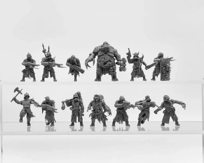 "The Thunderclap Division: Shockwave Troopers" 18+ Collector's Models