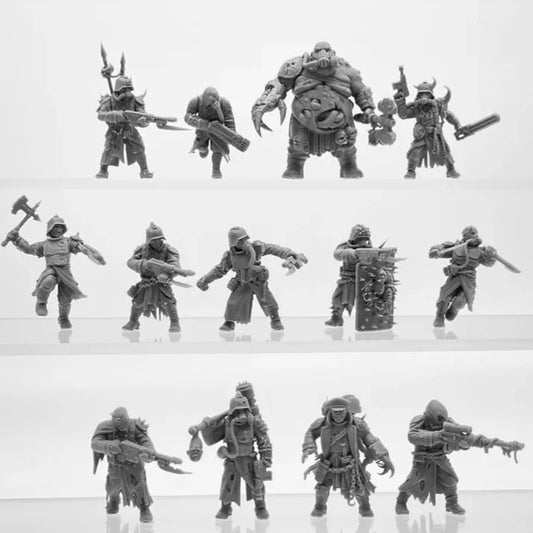 "The Thunderclap Division: Shockwave Troopers" 18+ Collector's Models