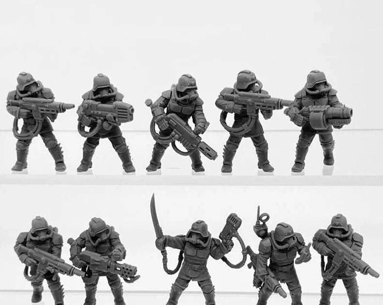 "Crimson Oath: The Bloodsworn Veterans" 18+ Collector's Models