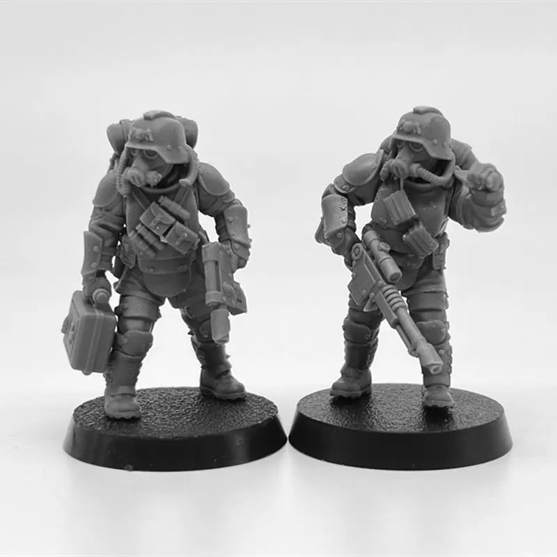 "Iron Resolve: The Steel Legion" 18+ Collector's Models