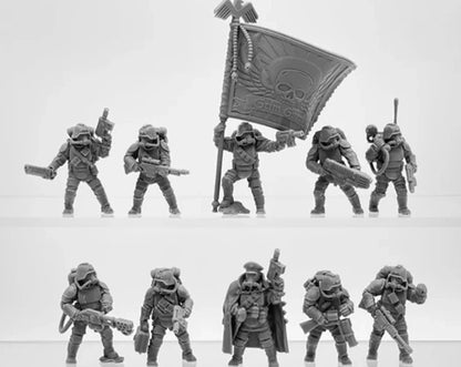 "Celestial Wardens: The Starshield Legion" 18+ Collector's Model