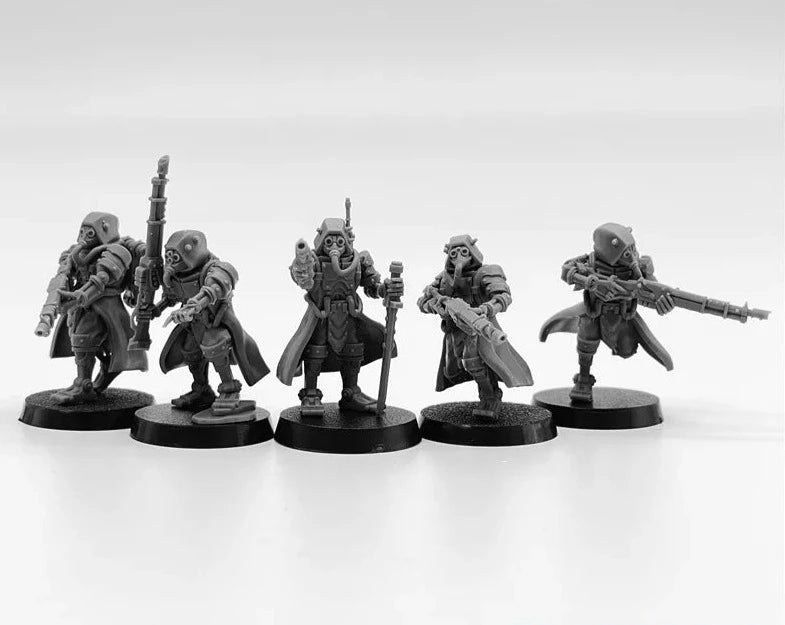 "The Neon Marauders: Circuit Saboteurs" 18+ Collector's Models