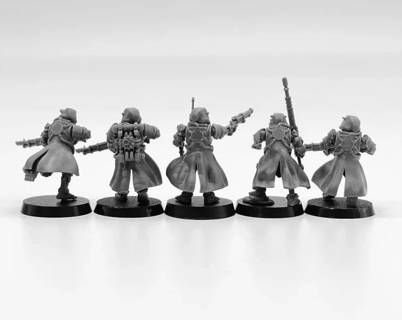 "The Neon Marauders: Circuit Saboteurs" 18+ Collector's Models