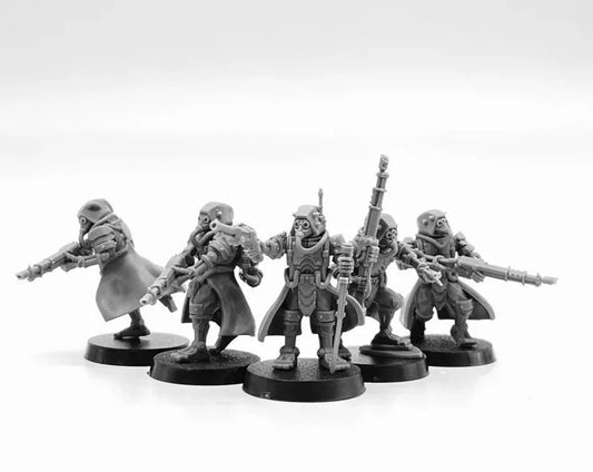"The Neon Marauders: Circuit Saboteurs" 18+ Collector's Models