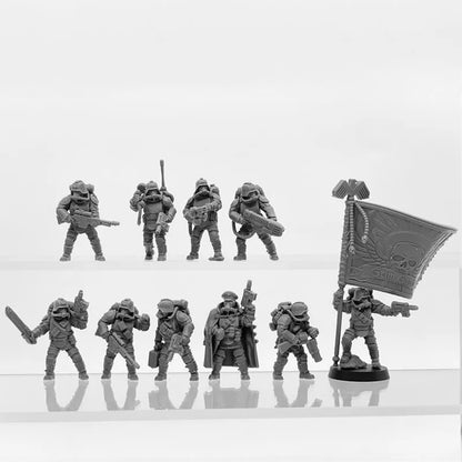 "Iron Resolve: The Steel Legion" 18+ Collector's Models